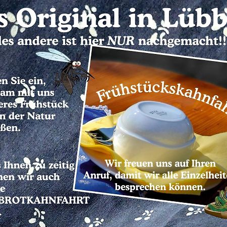Ferienwohnung "Faehrmannsruh " Lübben Екстериор снимка